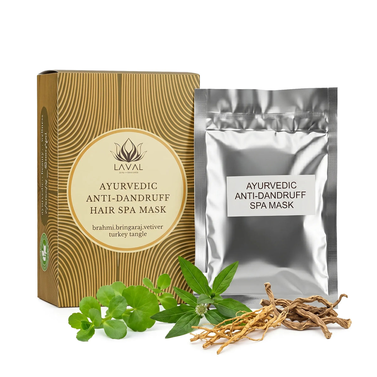 LAVAL Ayurveda Anti Dandruff Hair Mask