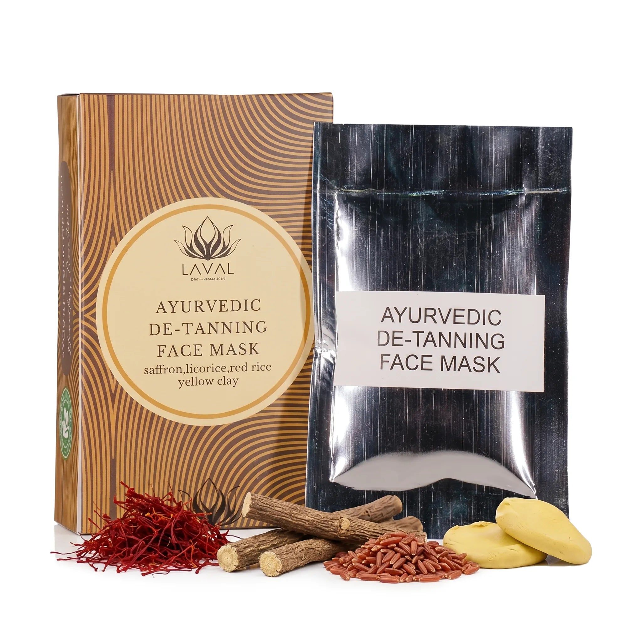 LAVAL Ayurveda De-Tanning Face Mask
