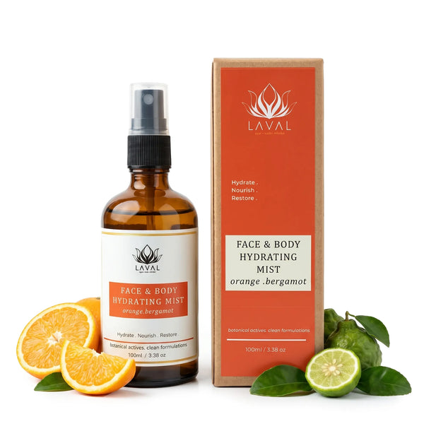 LAVAL Beauty Face & Body Hydrating Mist (Orange & Bergamot)