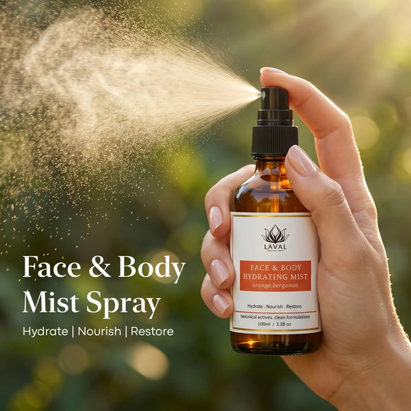 LAVAL Beauty Face & Body Hydrating Mist (Orange & Bergamot)
