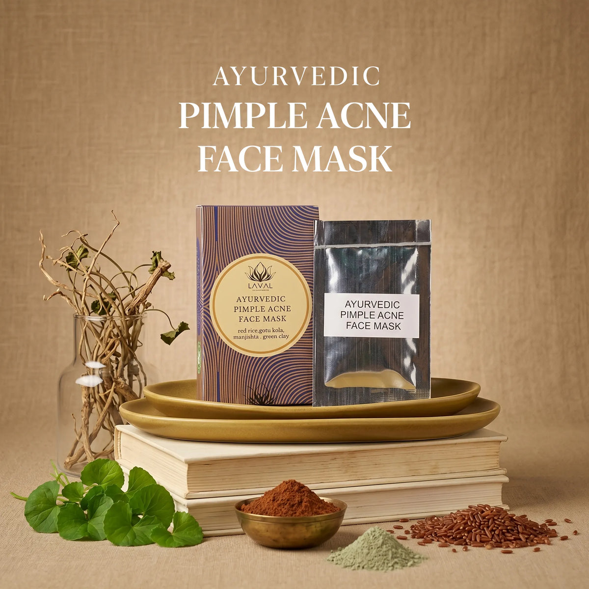 LAVAL Ayurveda Pimple Face Mask