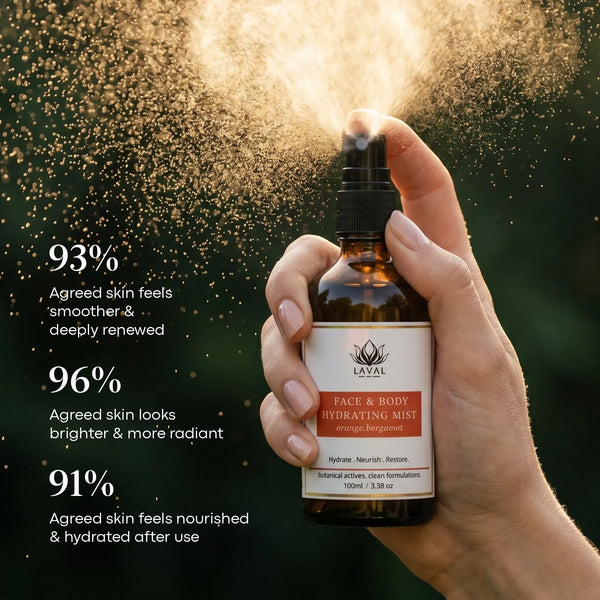 LAVAL Beauty Face & Body Hydrating Mist (Orange & Bergamot)
