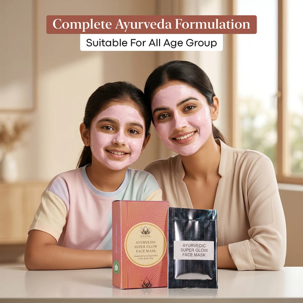 LAVAL Ayurvedic Super Glow Face Mask