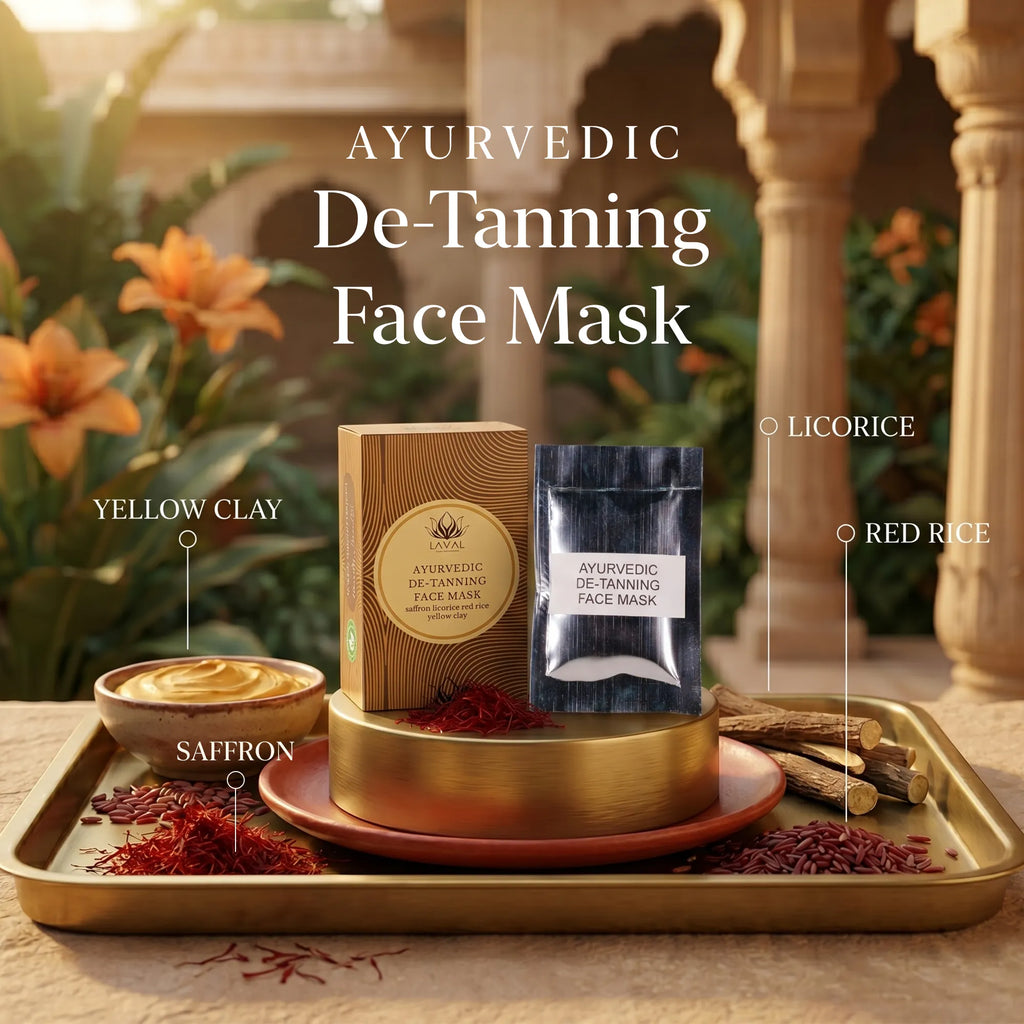 LAVAL Ayurveda De-Tanning Face Mask