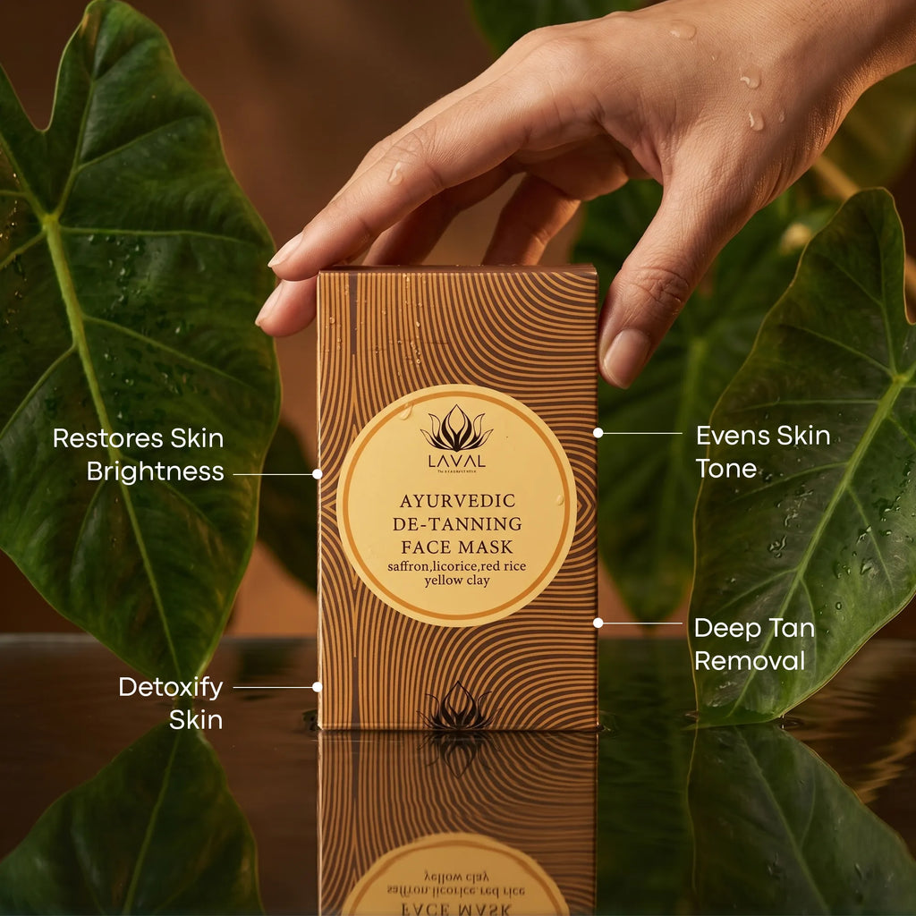 LAVAL Ayurveda De-Tanning Face Mask