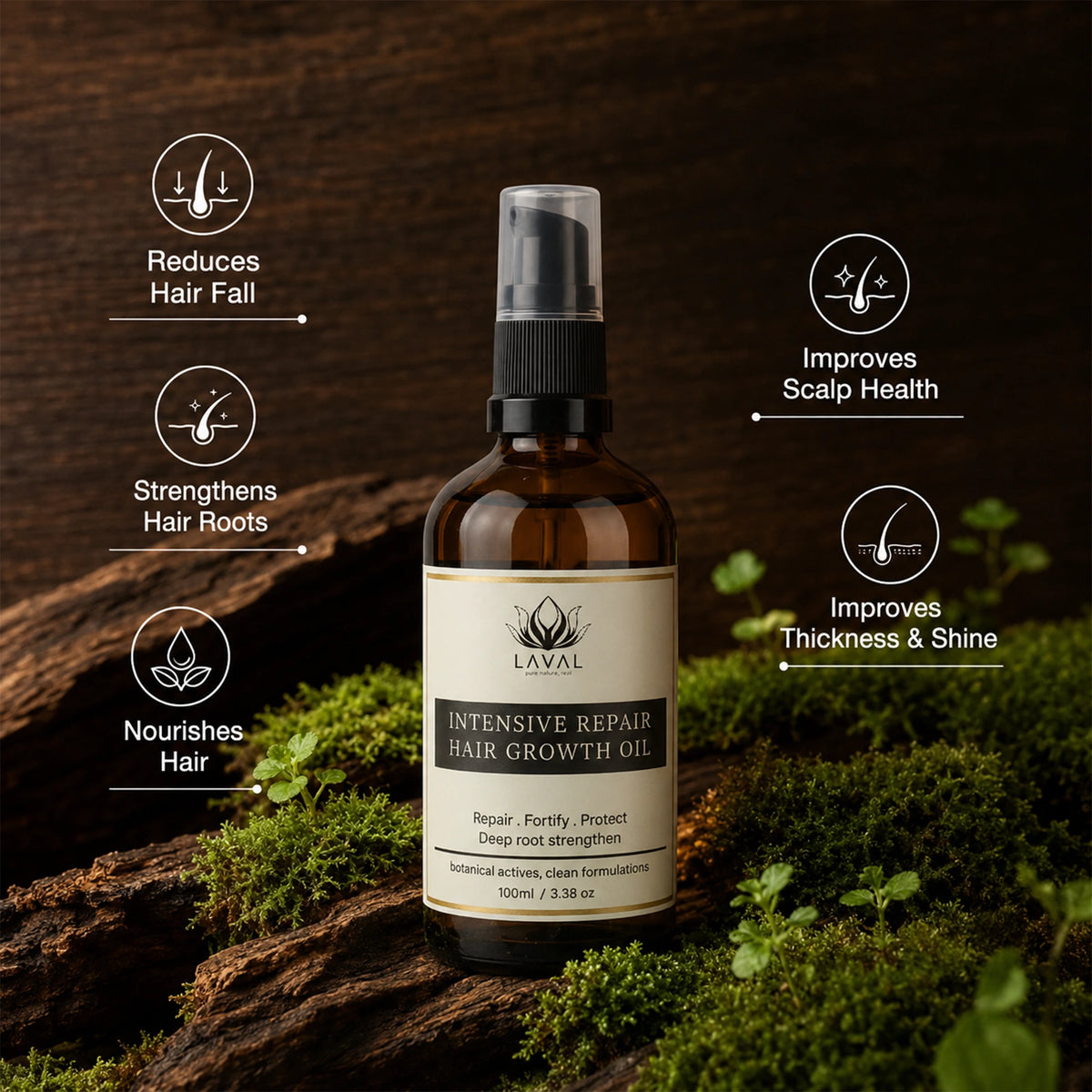 LAVAL INTENSIVE REPAIR HAIR GROWTH OIL