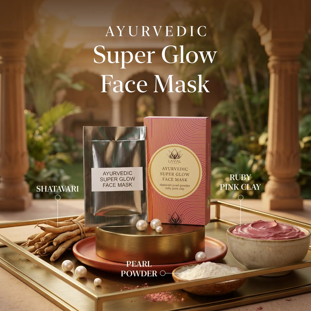 LAVAL Ayurvedic Super Glow Face Mask