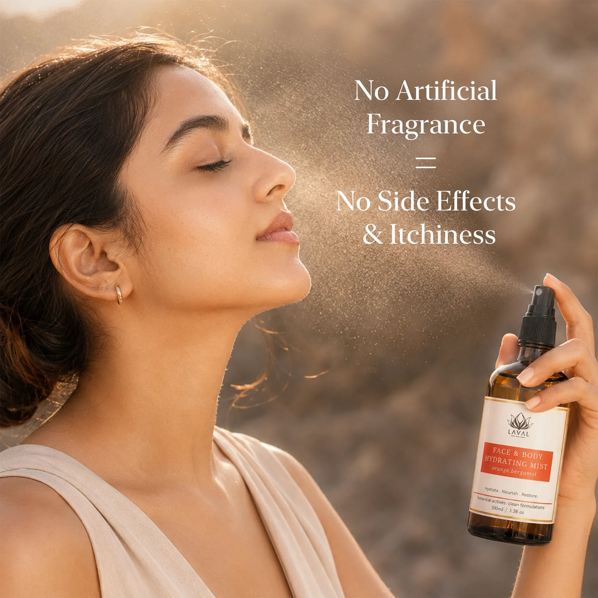 LAVAL Beauty Face & Body Hydrating Mist (Orange & Bergamot)