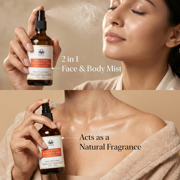 LAVAL Beauty Face & Body Hydrating Mist (Orange & Bergamot)