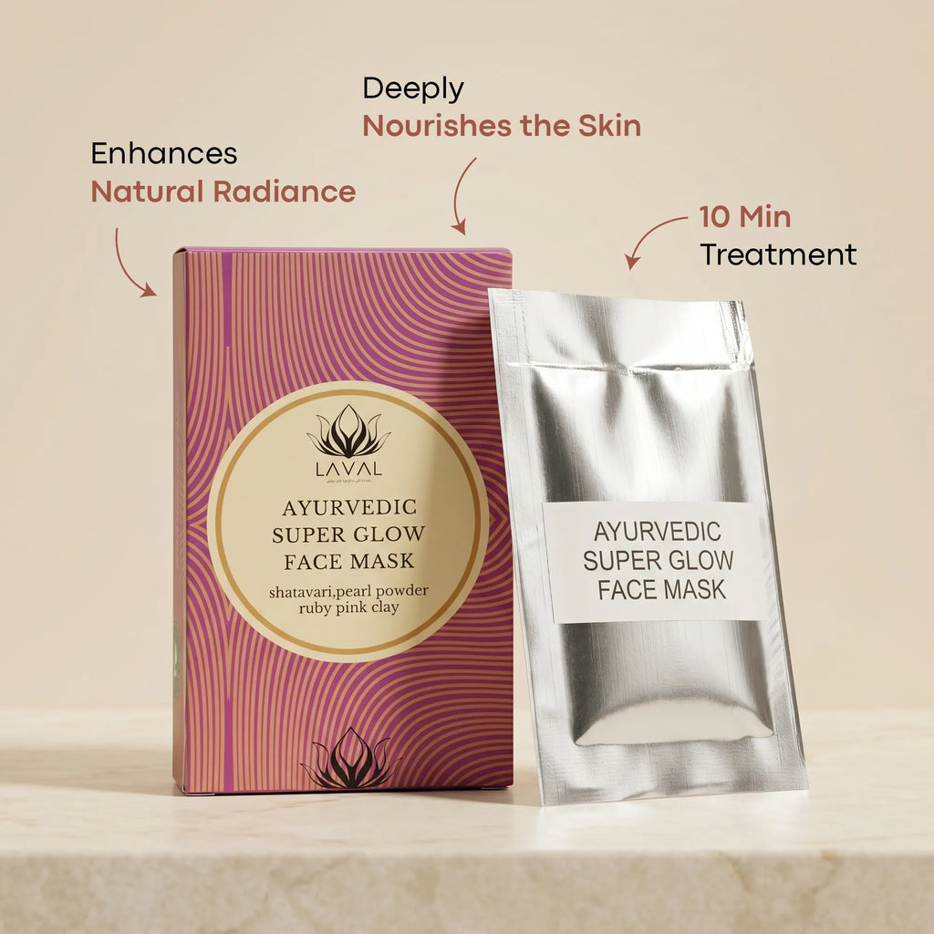 LAVAL Ayurvedic Super Glow Face Mask