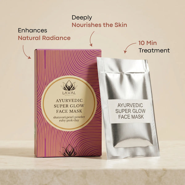 LAVAL Ayurvedic Super Glow Face Mask