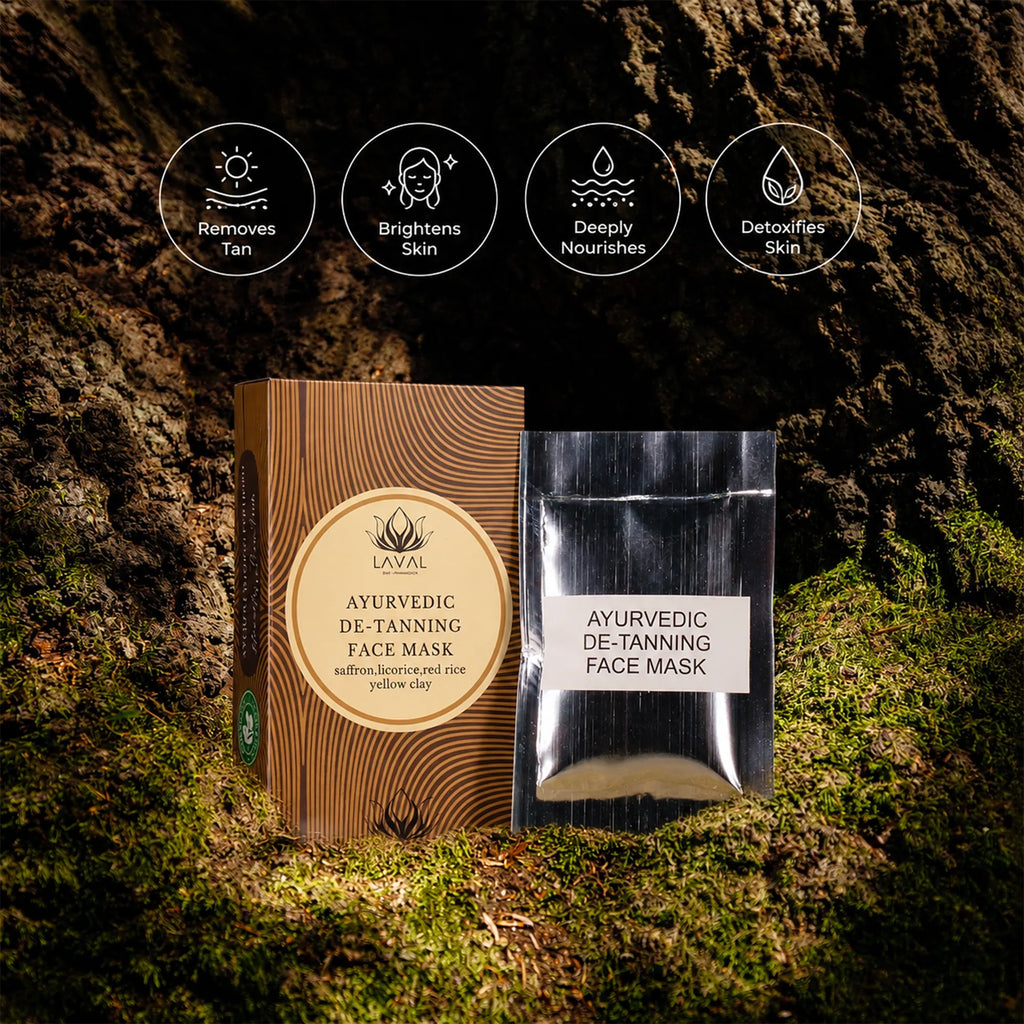 LAVAL Ayurveda De-Tanning Face Mask