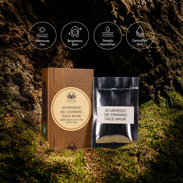 LAVAL Ayurveda De-Tanning Face Mask