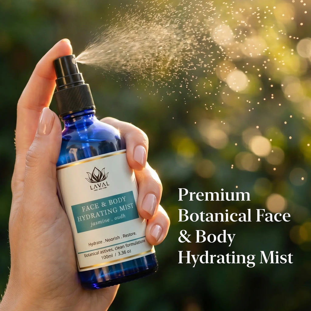 LAVAL Face & Body Hydrating Mist (Jasmine & Oudh)