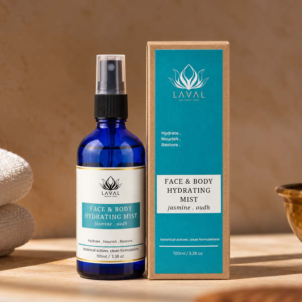 LAVAL Beauty Face & Body Hydrating Mist (Jasmine & Oudh)